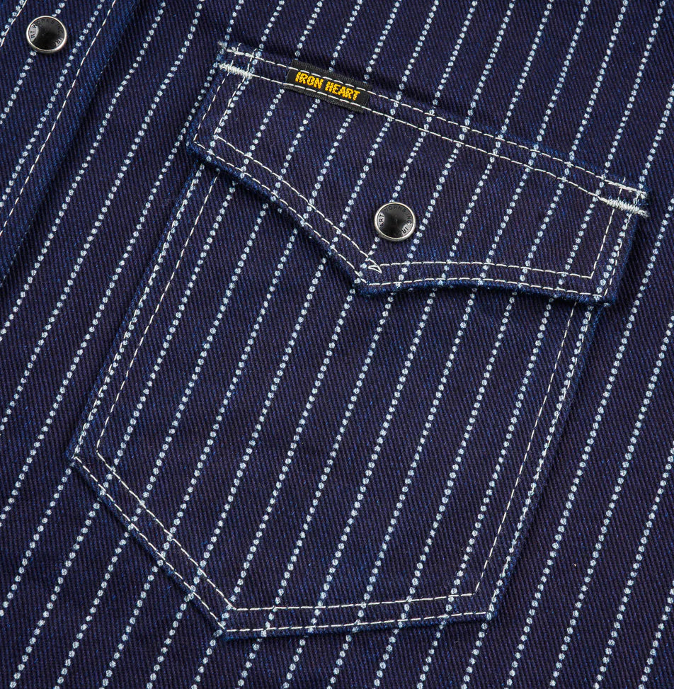 IHSH-62-IND 12 oz. Wabash Western Shirt Indigo