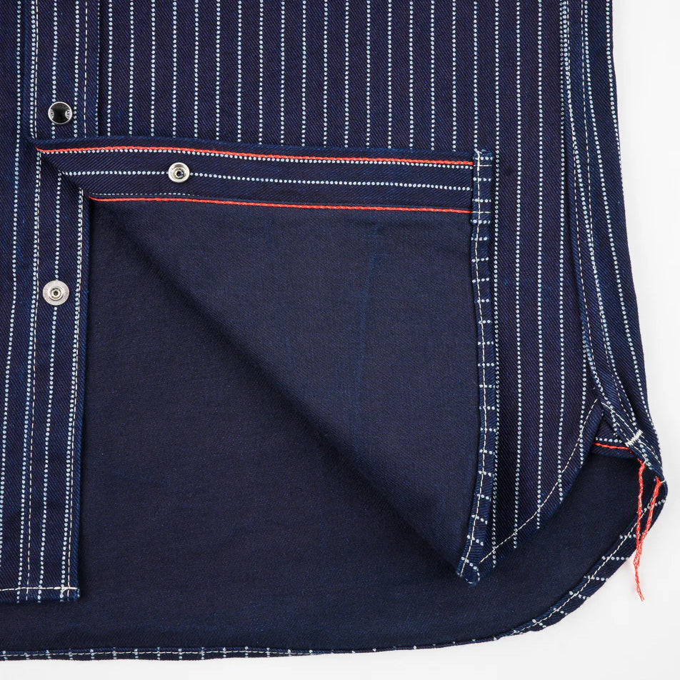 IHSH-62-IND 12 oz. Wabash Western Shirt Indigo