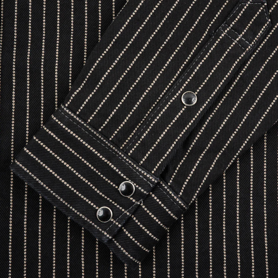 IHSH-62-BLK 12 oz. Wabash Western Shirt Black