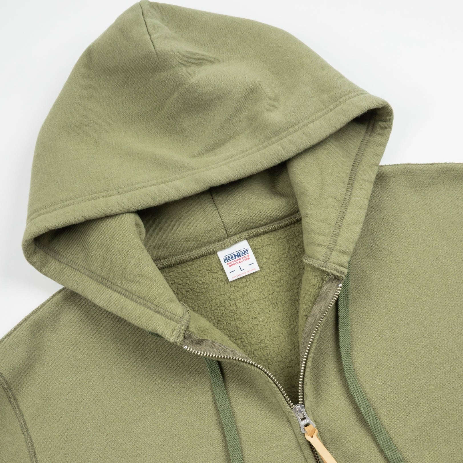 IHSW-10-OLV 14 oz. Ultra Heavy Zip Hoodie Olive