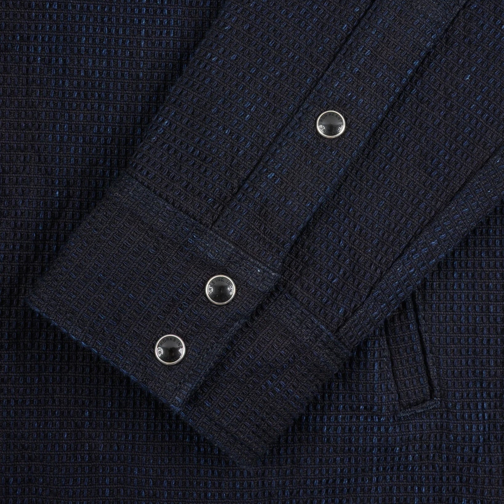 IHSH-437-IND 13.5 oz. Dobby Cloth CPO Shirt Indigo