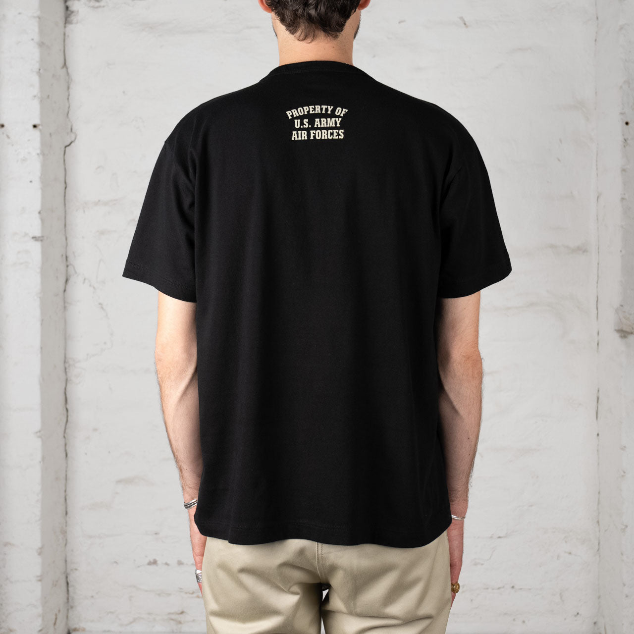T-Shirt 460th Bomb SQ. Black Panther Schwarz