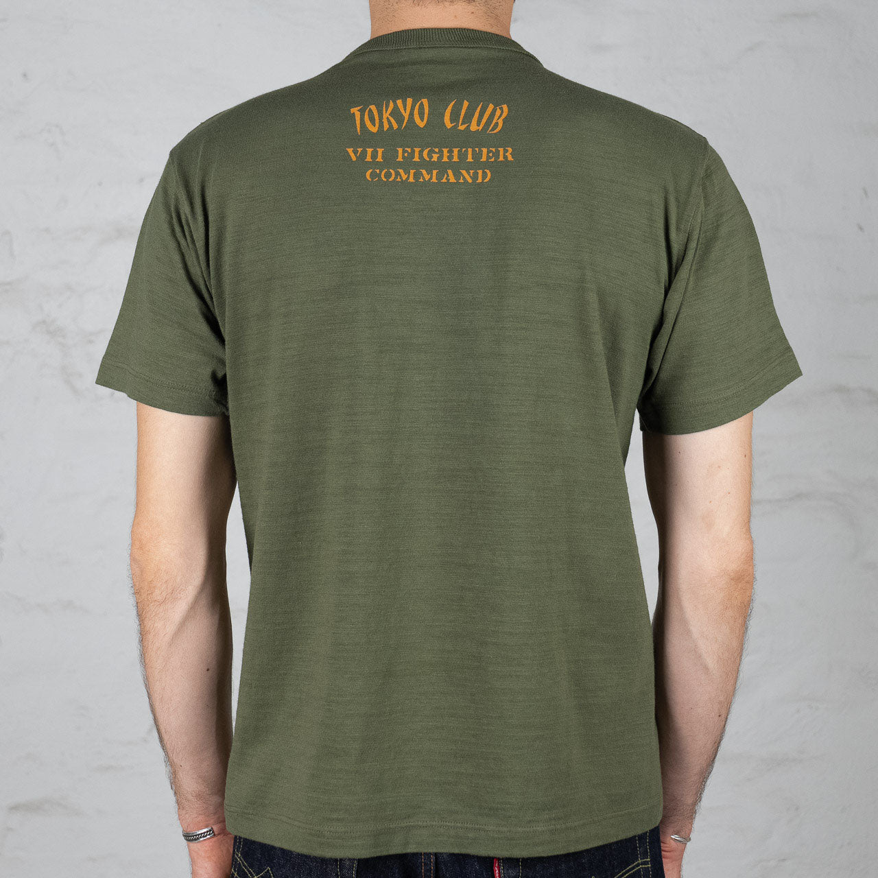Slub Yarn T-Shirt 72nd Fighter SQ. Oliv