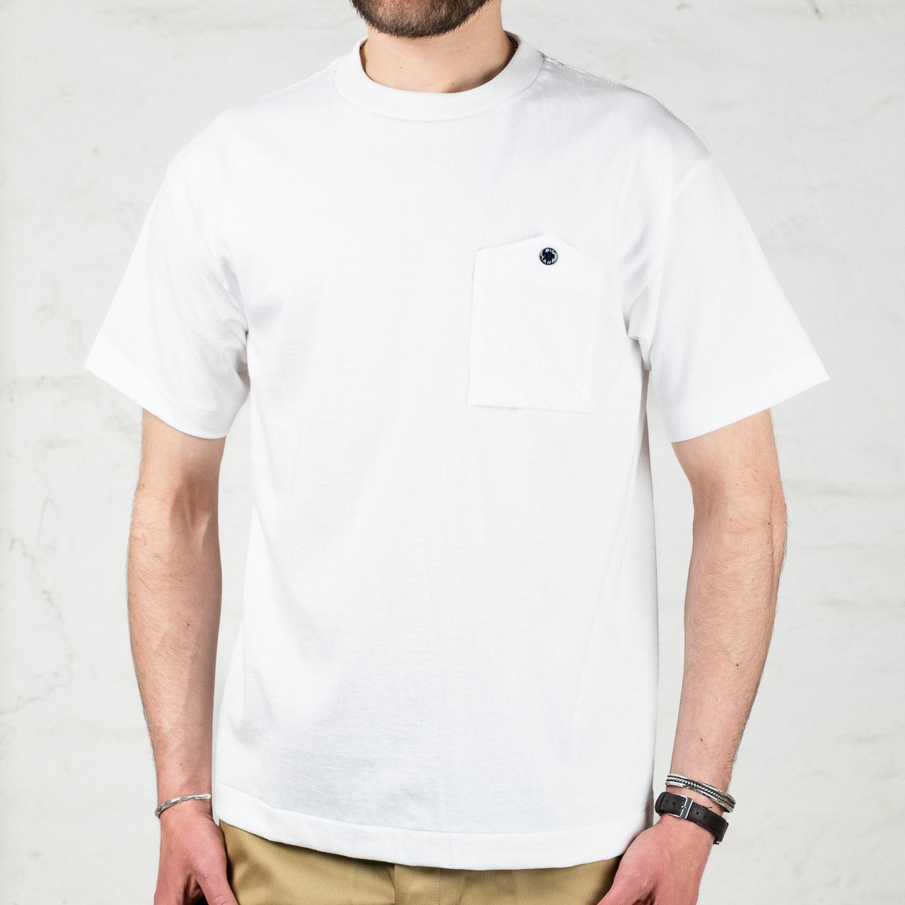 M Pocket Tee White