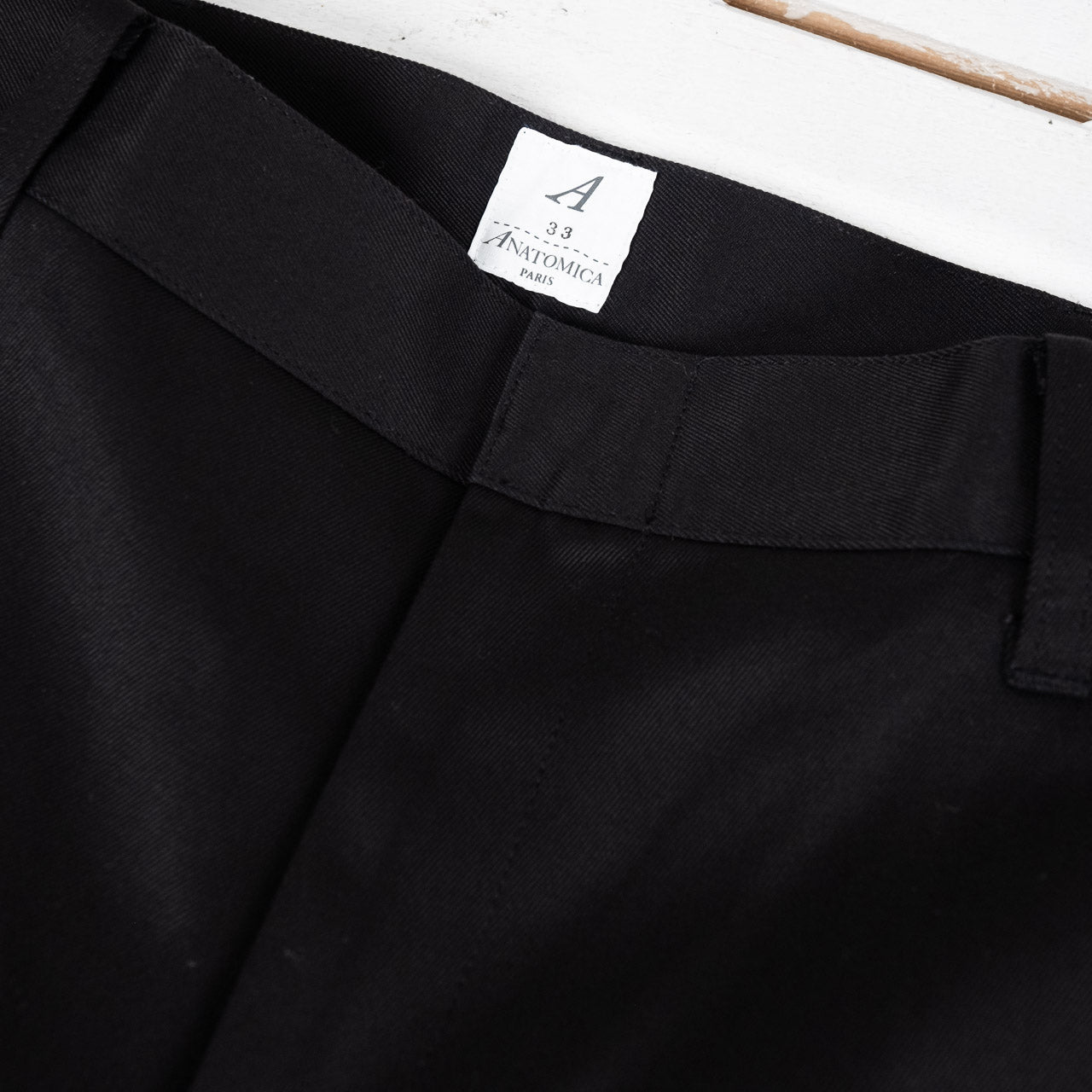 Trim Fit Pants I West Point Black