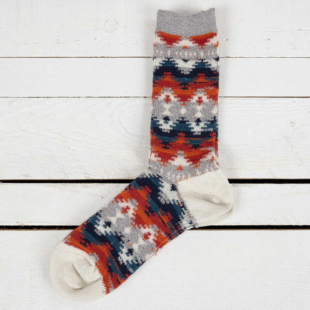 WigWam JQ Crew Socks Light Grey Melange