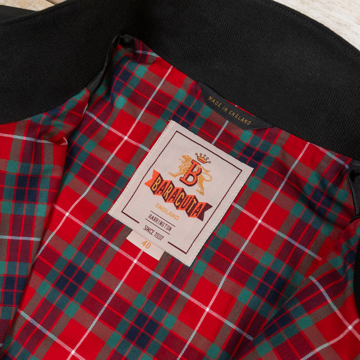 G9 Harrington Jacket Black