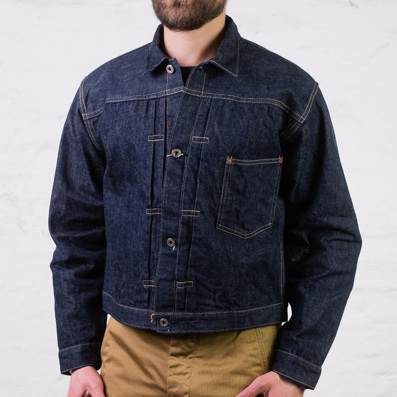 BR16041 WWII Denim Blouse