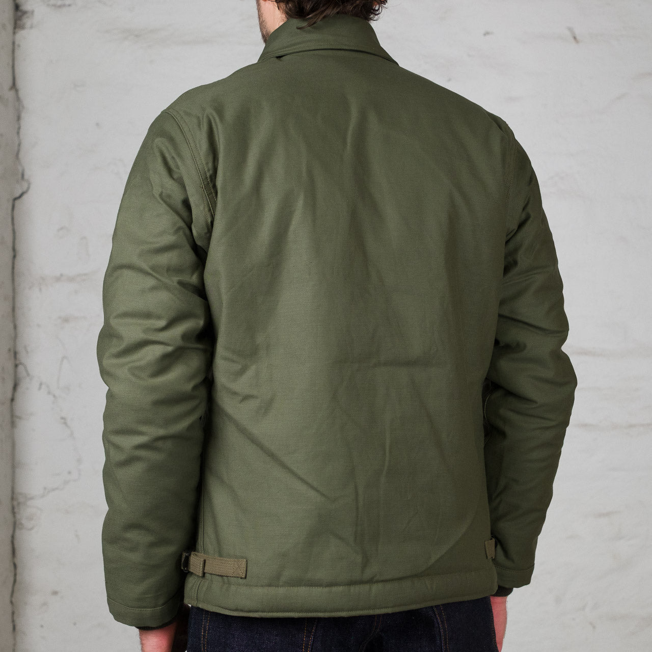 A-2 Deck Jacket "U.S. NAVY" Olive Drab