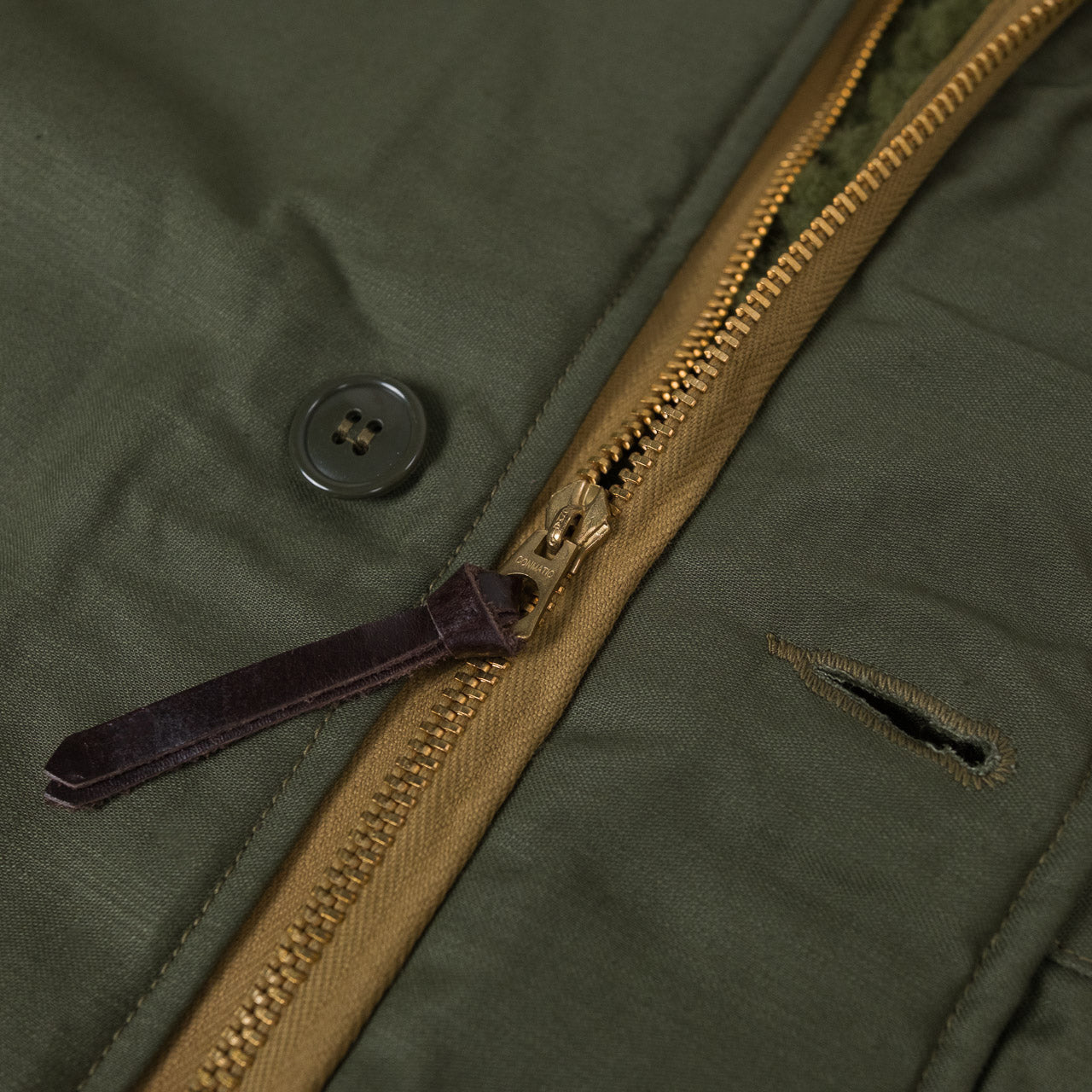 A-2 Deck Jacket "U.S. NAVY" Olive Drab