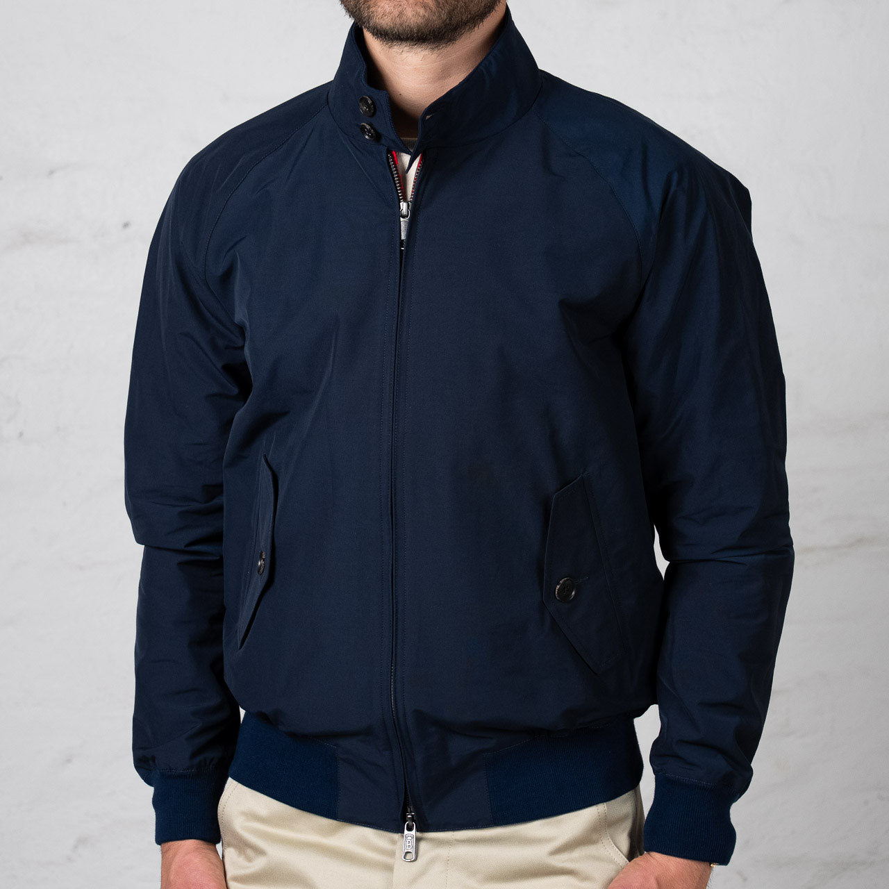 G9 Harrington Jacket Navy McQueen