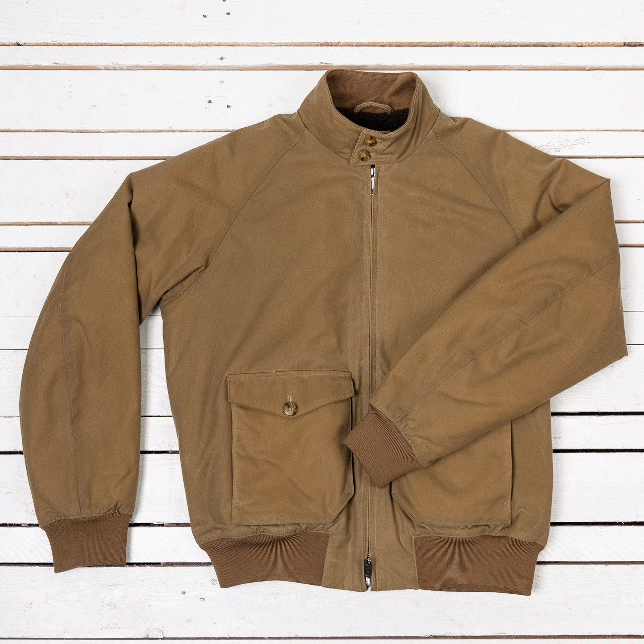 G9 Waxed Pocket Tan