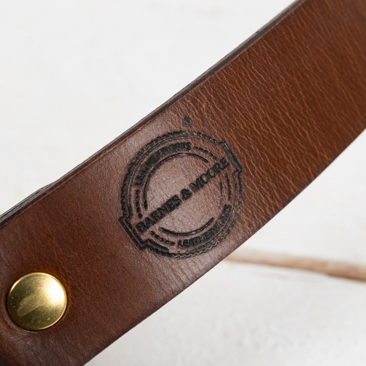 Belt Slim Garrison Oak/Brass