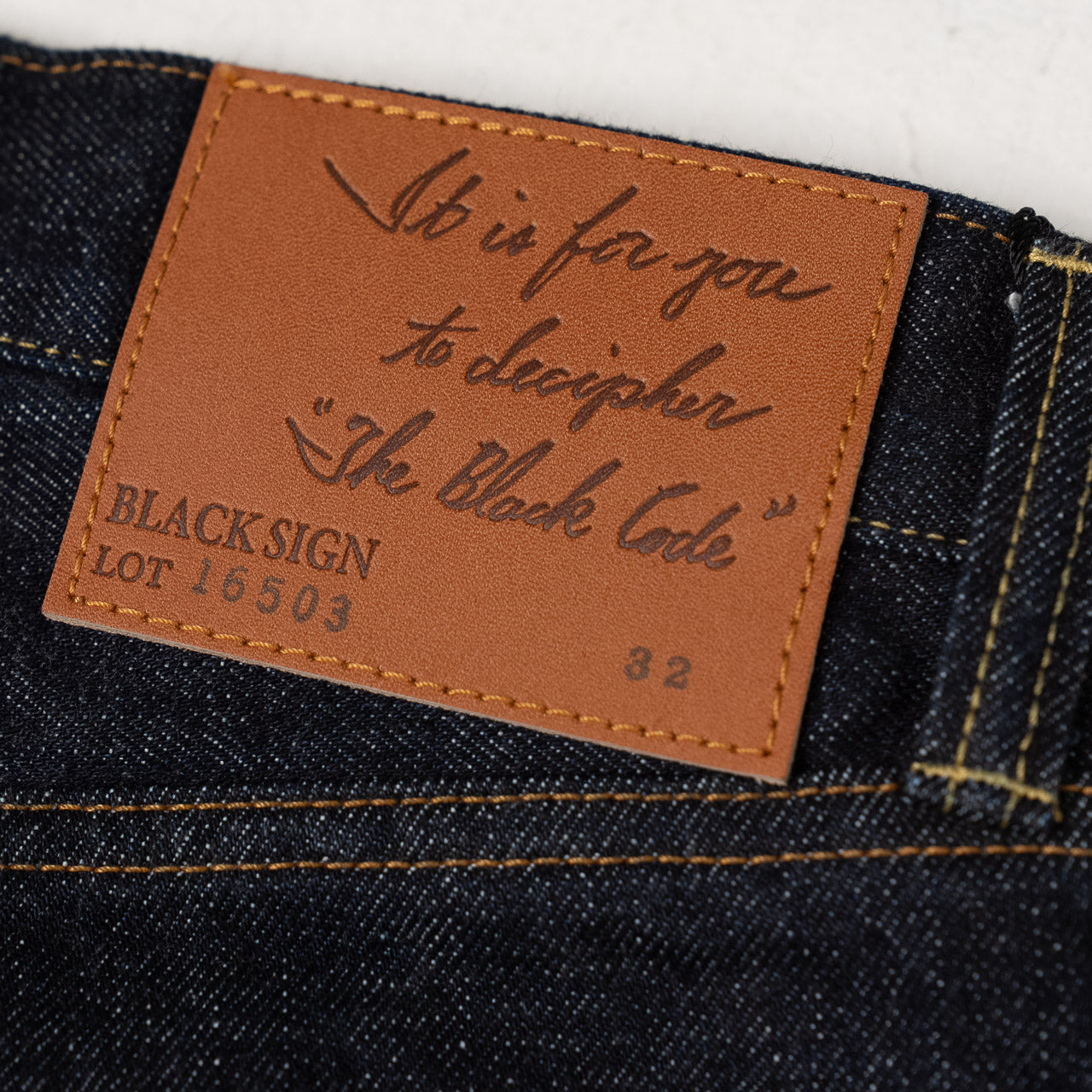 14 oz. Denim Pants Dark Indigo