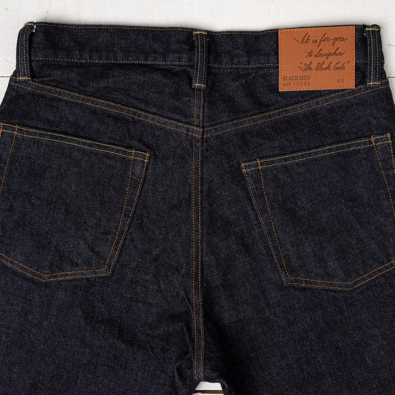14 oz. Denim Pants Dark Indigo