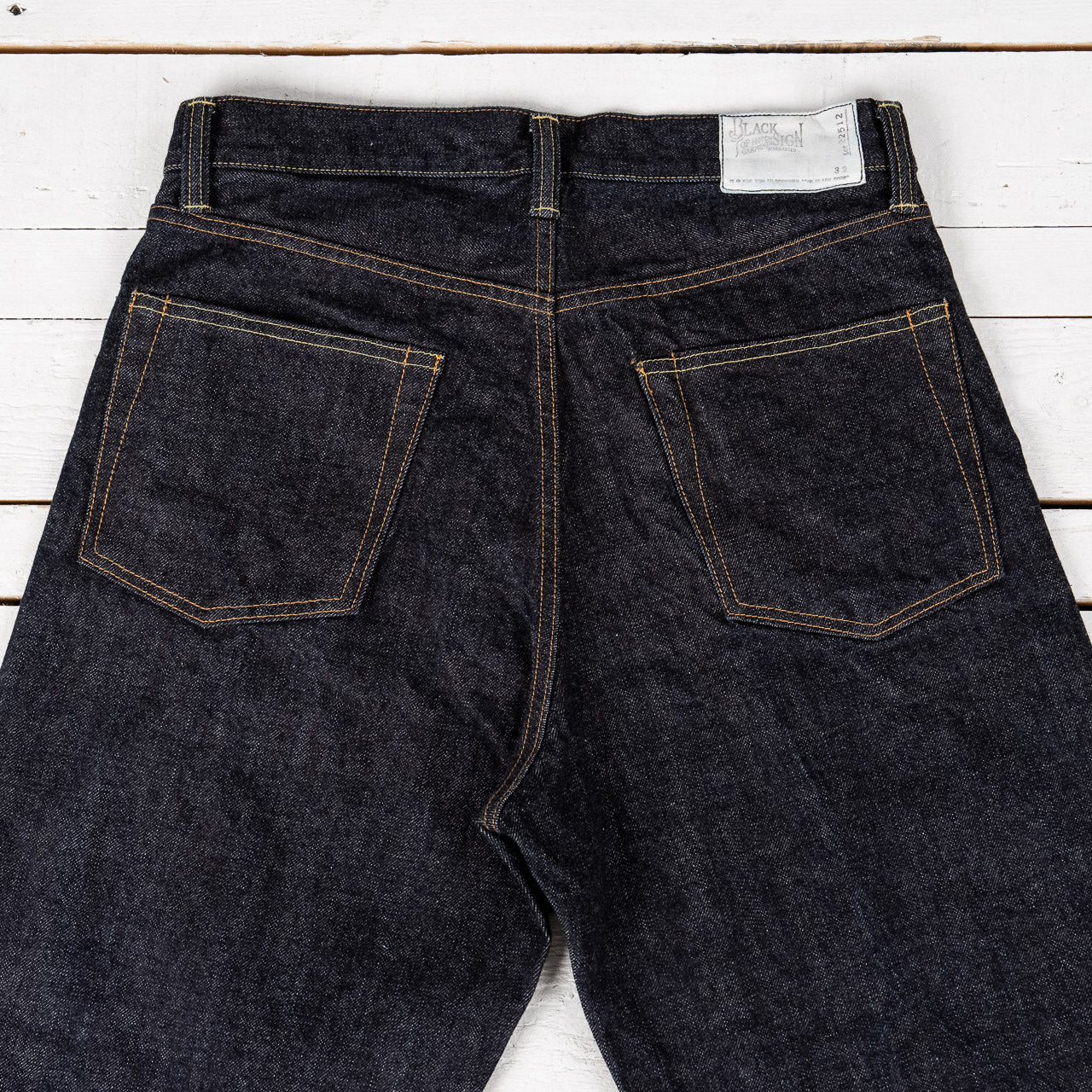 14 oz. Denim Pants Wide Straight Dark Indigo