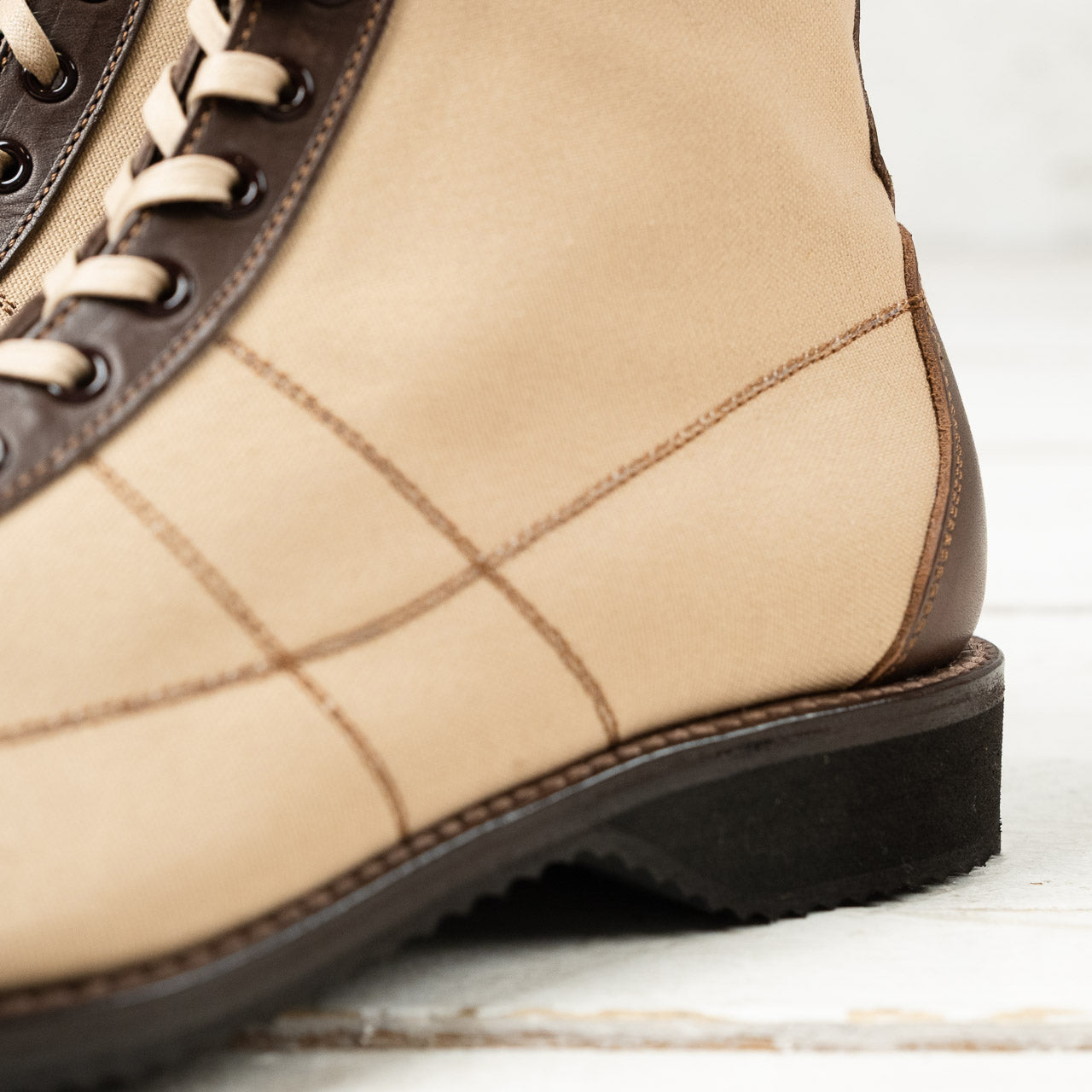 Henry Boot Canvas Brown