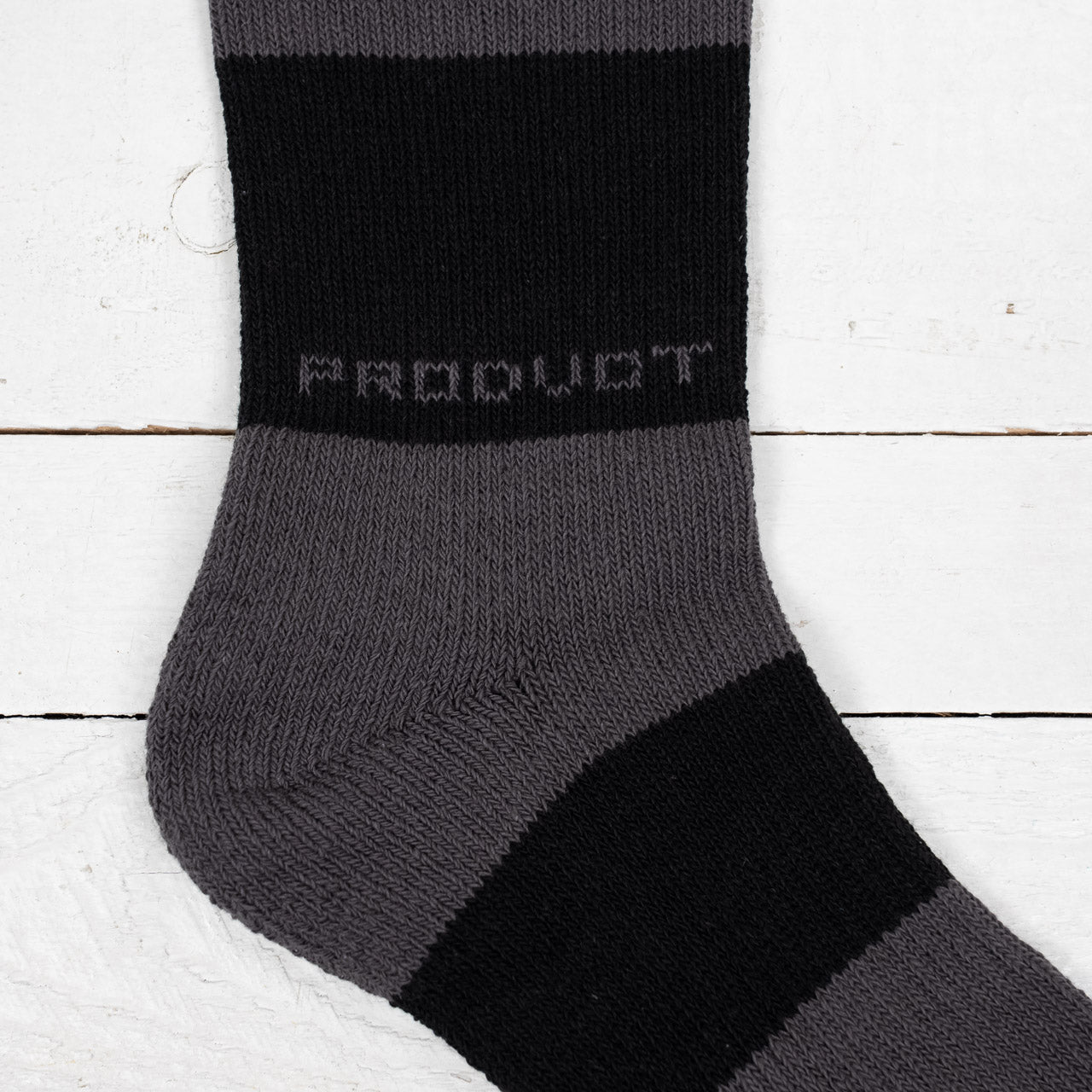 Buco Striped Action Socks Grey/Black
