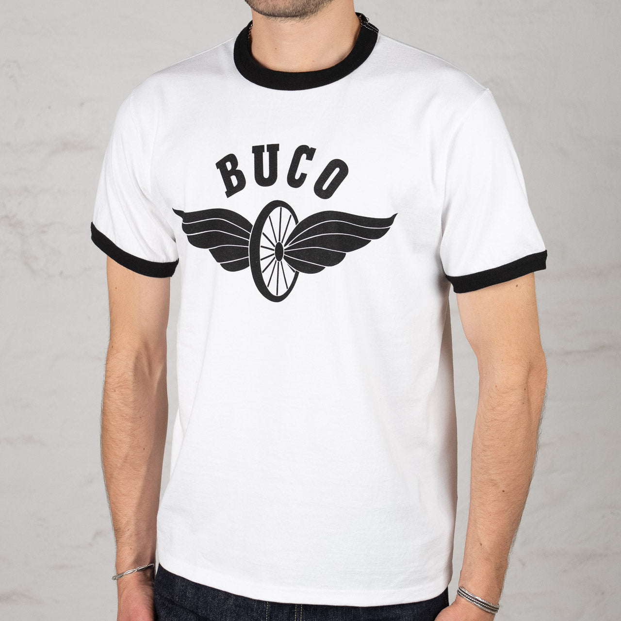 Buco "Flying Wheel" T-Shirt White