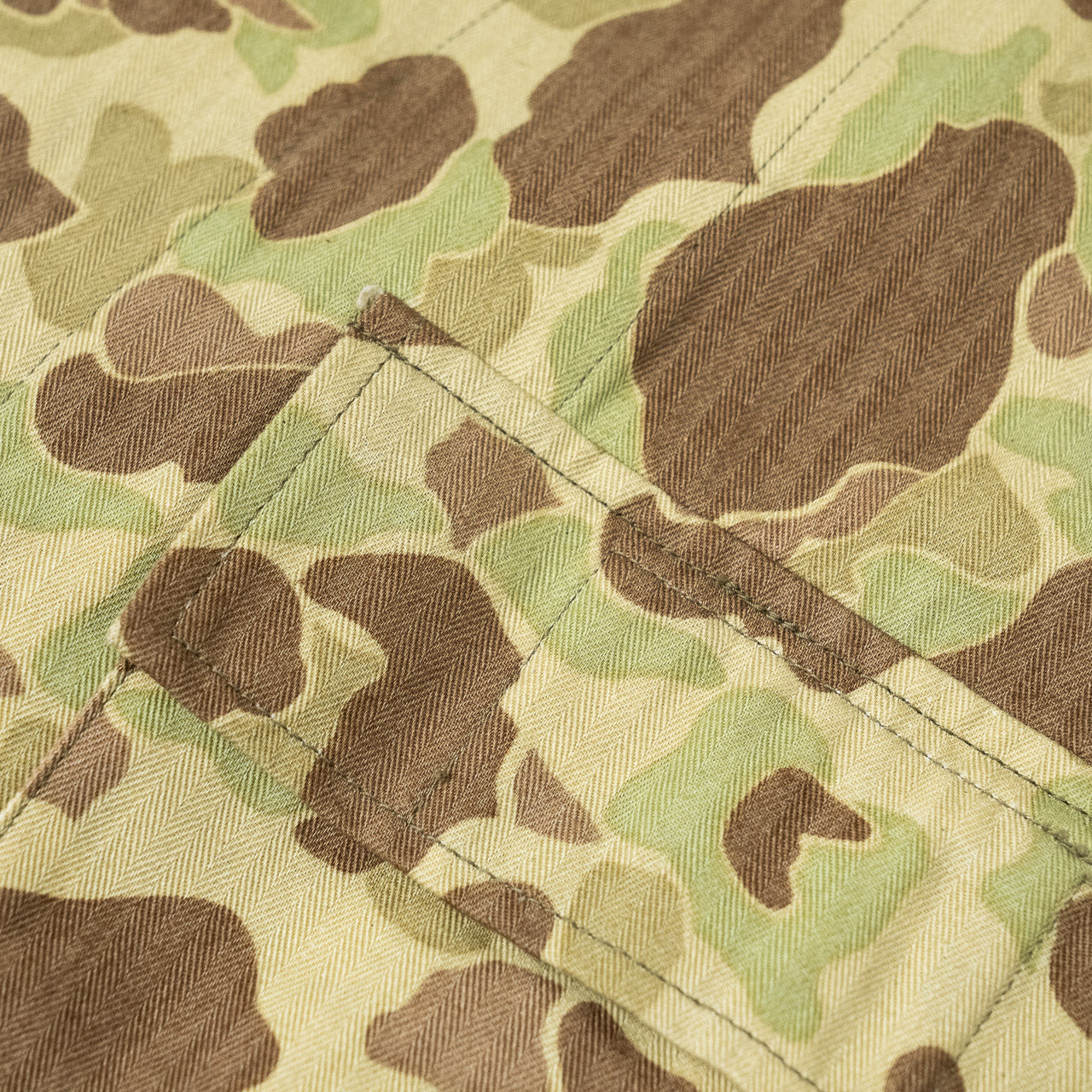 Jacket, Herringbone Twill, Camouflage