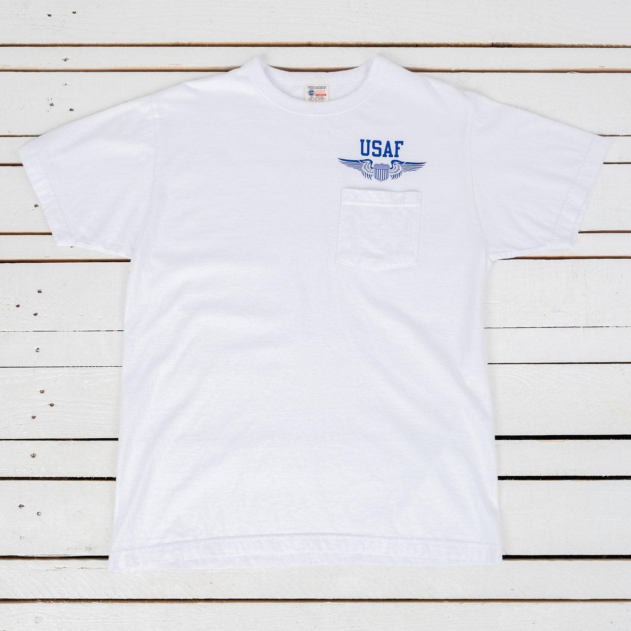 S/S Pocket T-Shirt U.S. Air Force Weiß