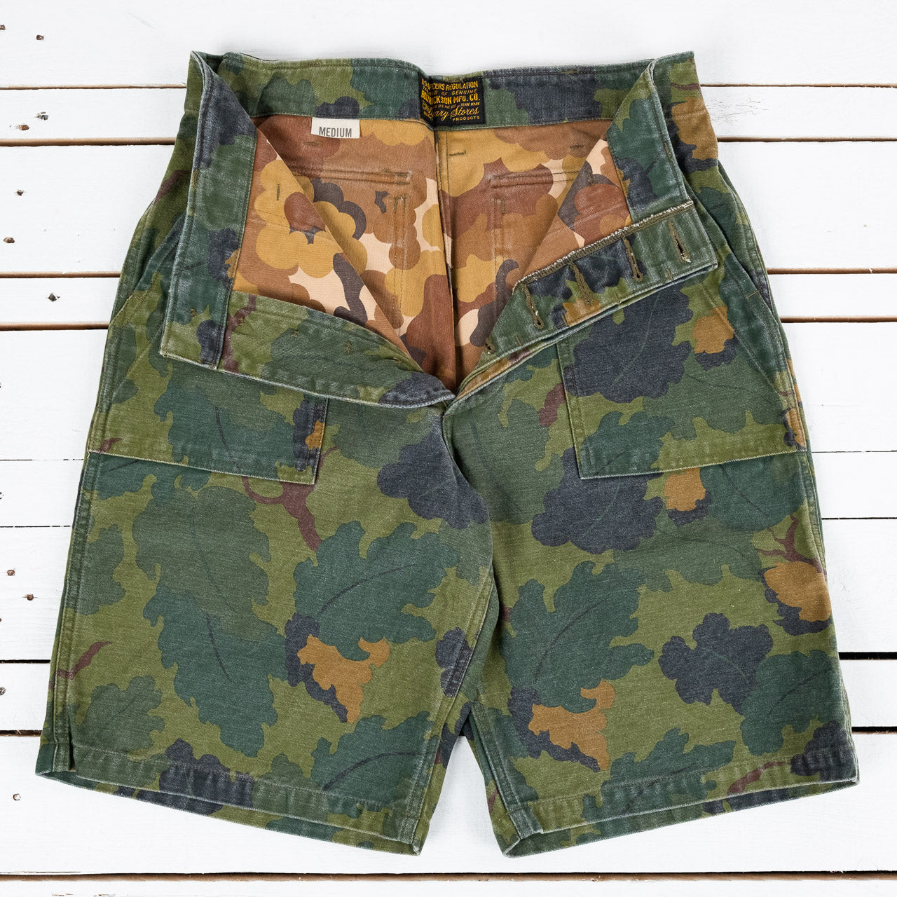 Mitchell Pattern Camo Shorts