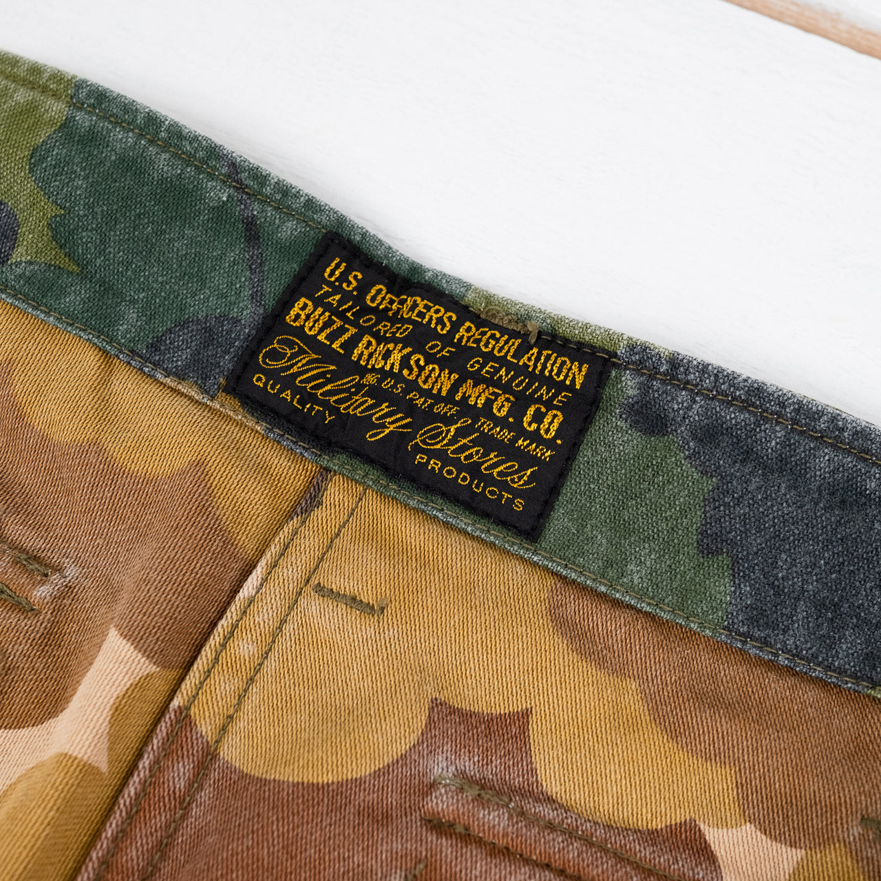 Mitchell Pattern Camo Shorts