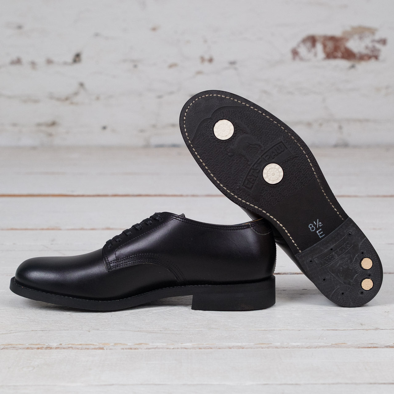 William Gibson Shoes, Low Quarter Schwarz