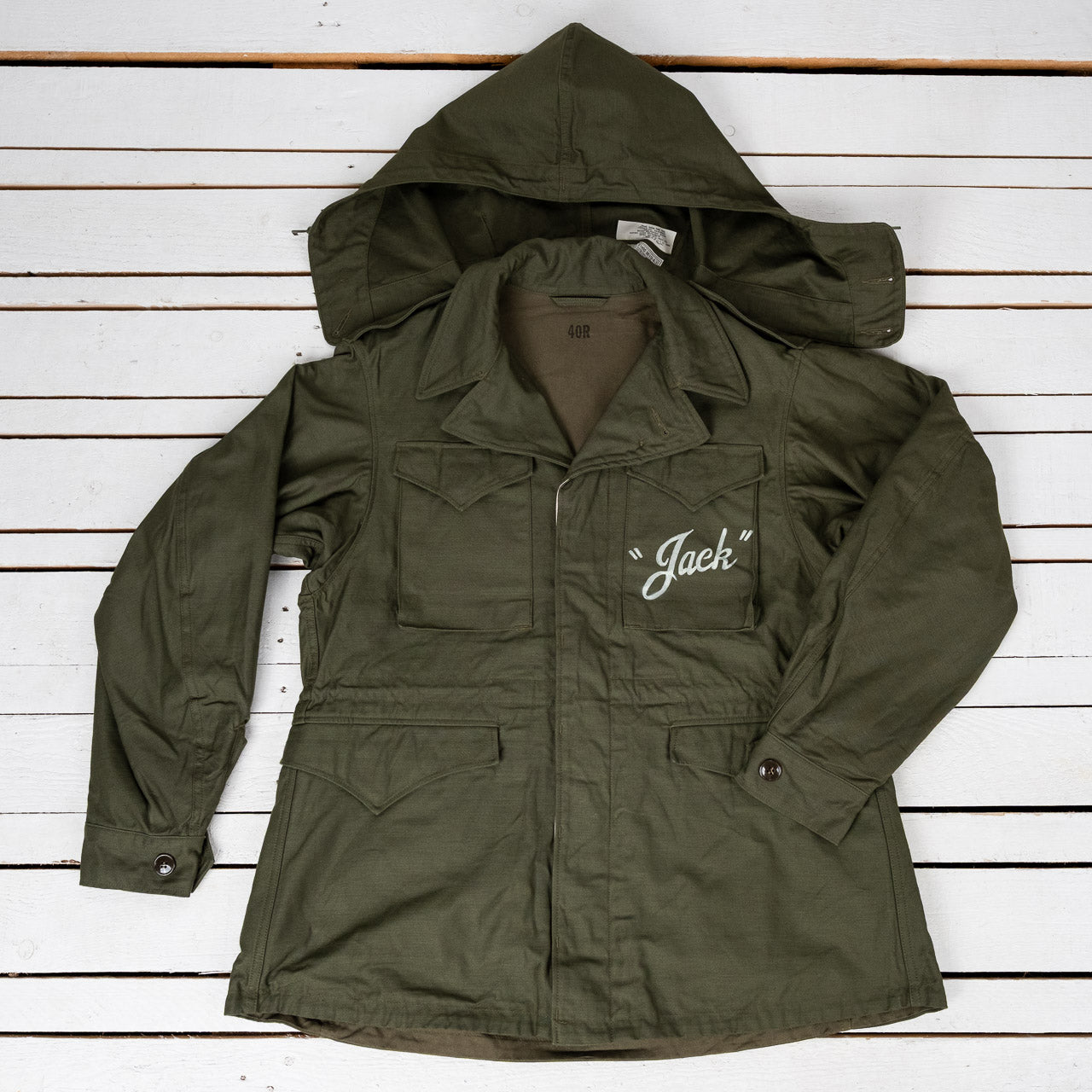 M-1943 Dragon & Lady Jacket Hand Painted