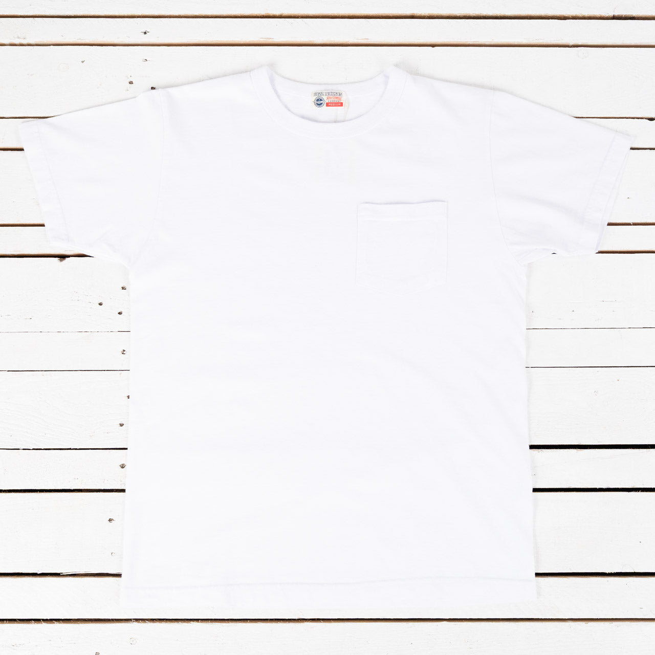 Pocket T-Shirt Weiß