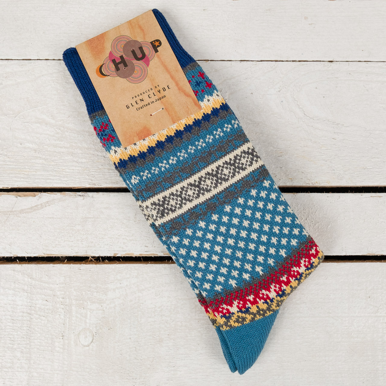 Skog Cotton Cobalt socks