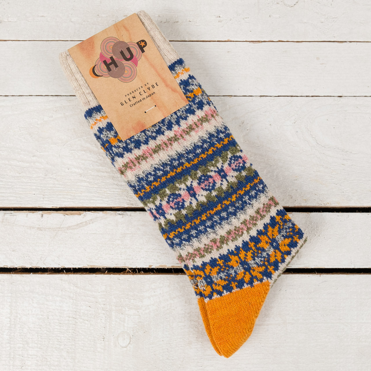Fair Snow Wool Oatmeal Socks
