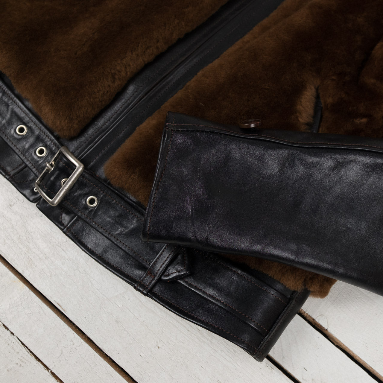 Horsehide "The Chief" Black/Brown