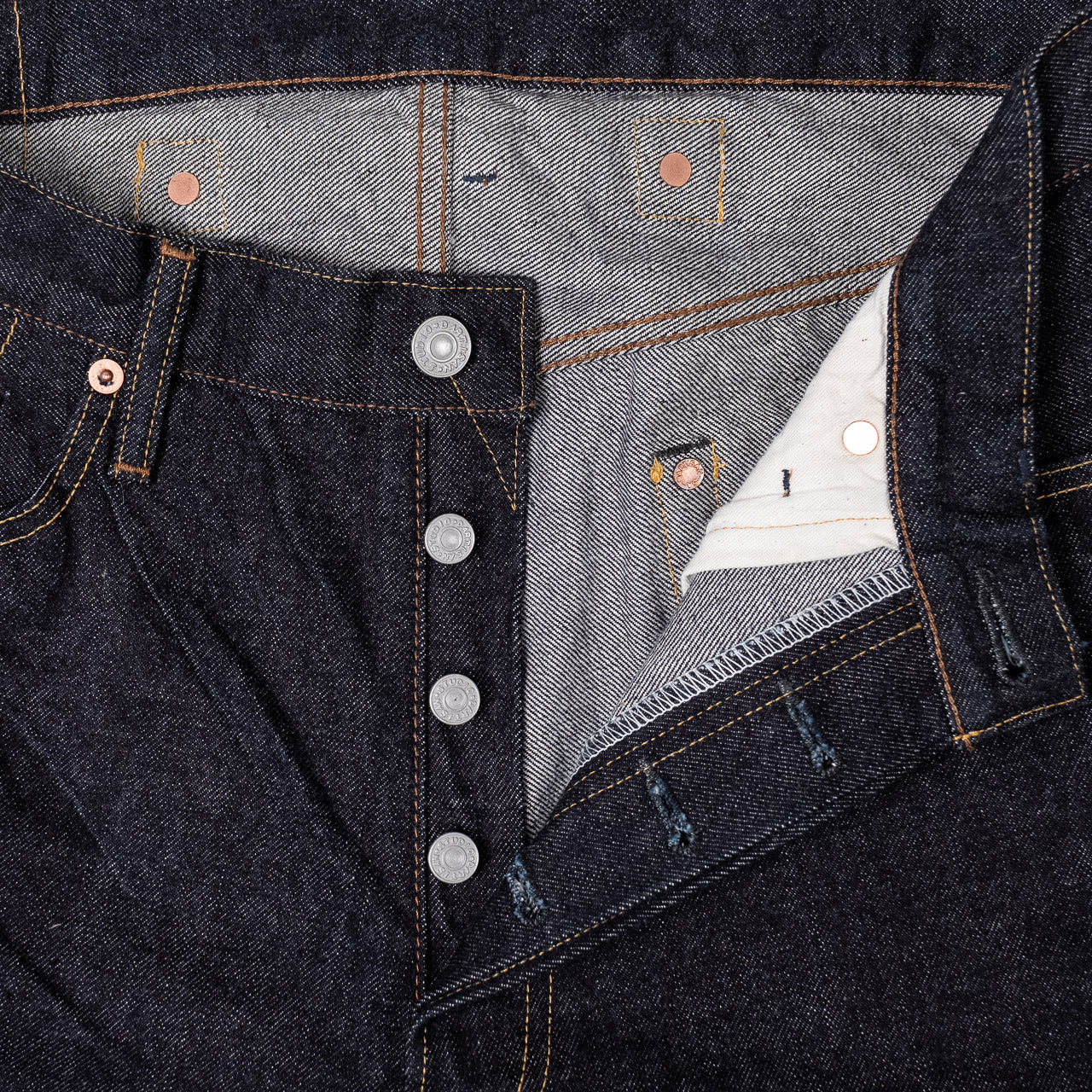 SD-102CB 15 oz. Cinch-Back Jeans Loose Straight