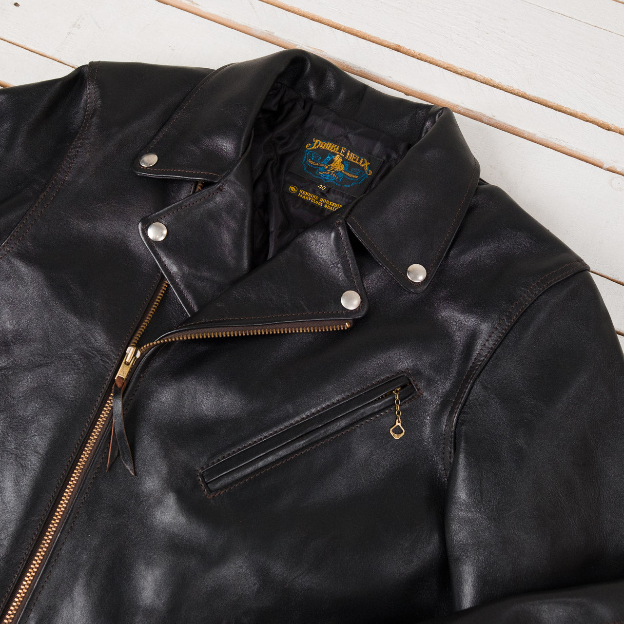 Horsehide "Deviant" Black