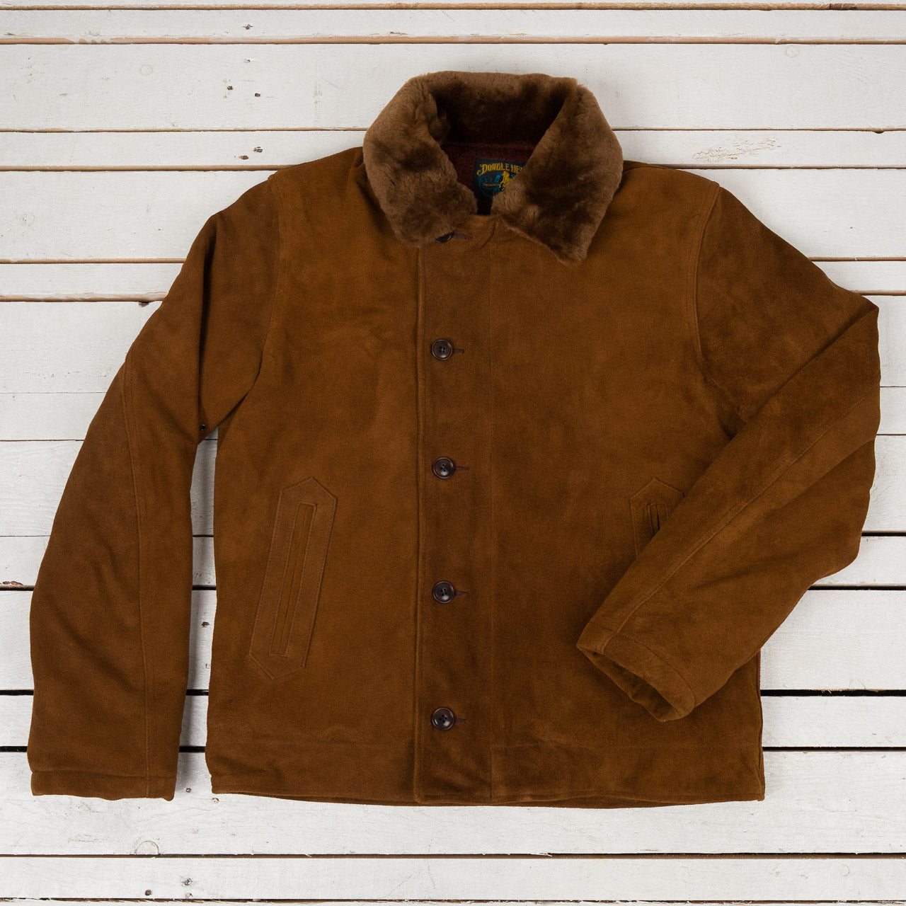 DH x BS Kōenji Deck Jacket Suede Horsehide