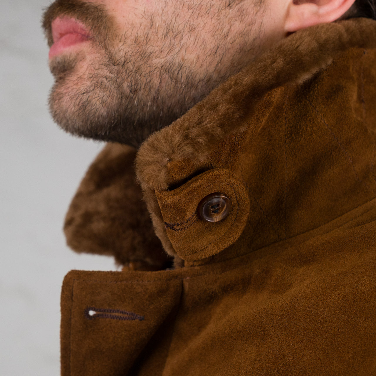 DH x BS Kōenji Deck Jacket Suede Horsehide