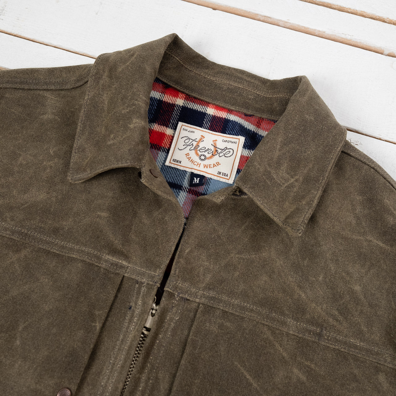 Faro Jacket 20 oz. Waxed Canvas Tobacco