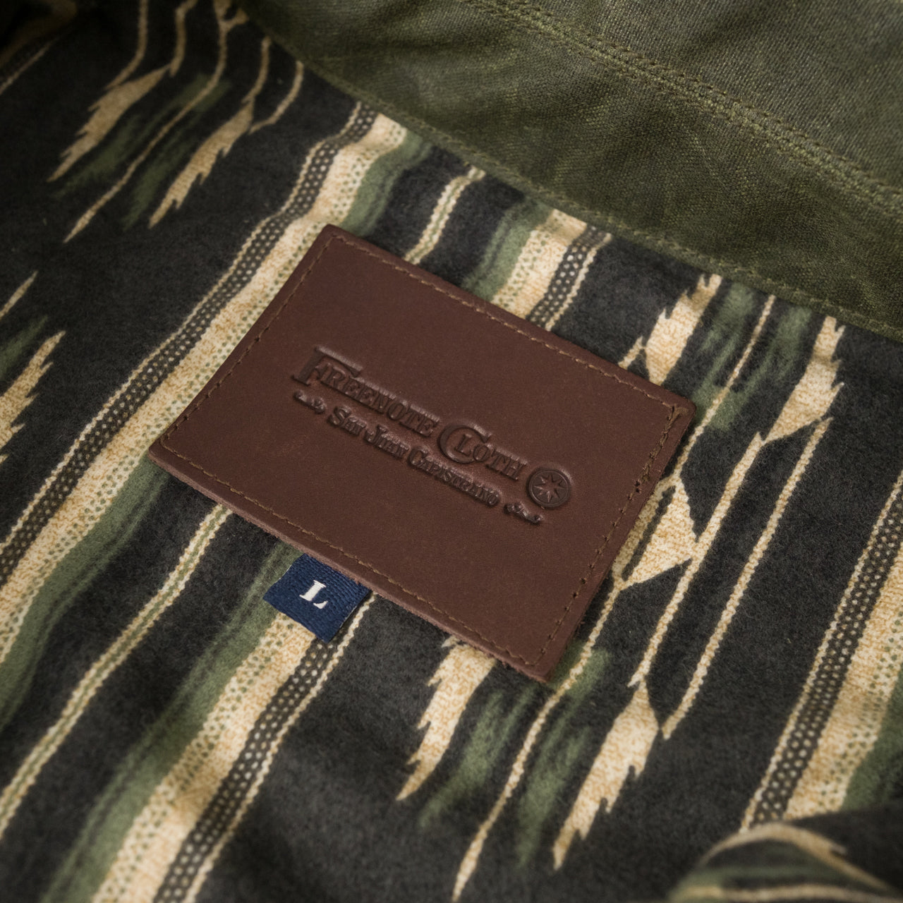 Riders Jacket Waxed Olive