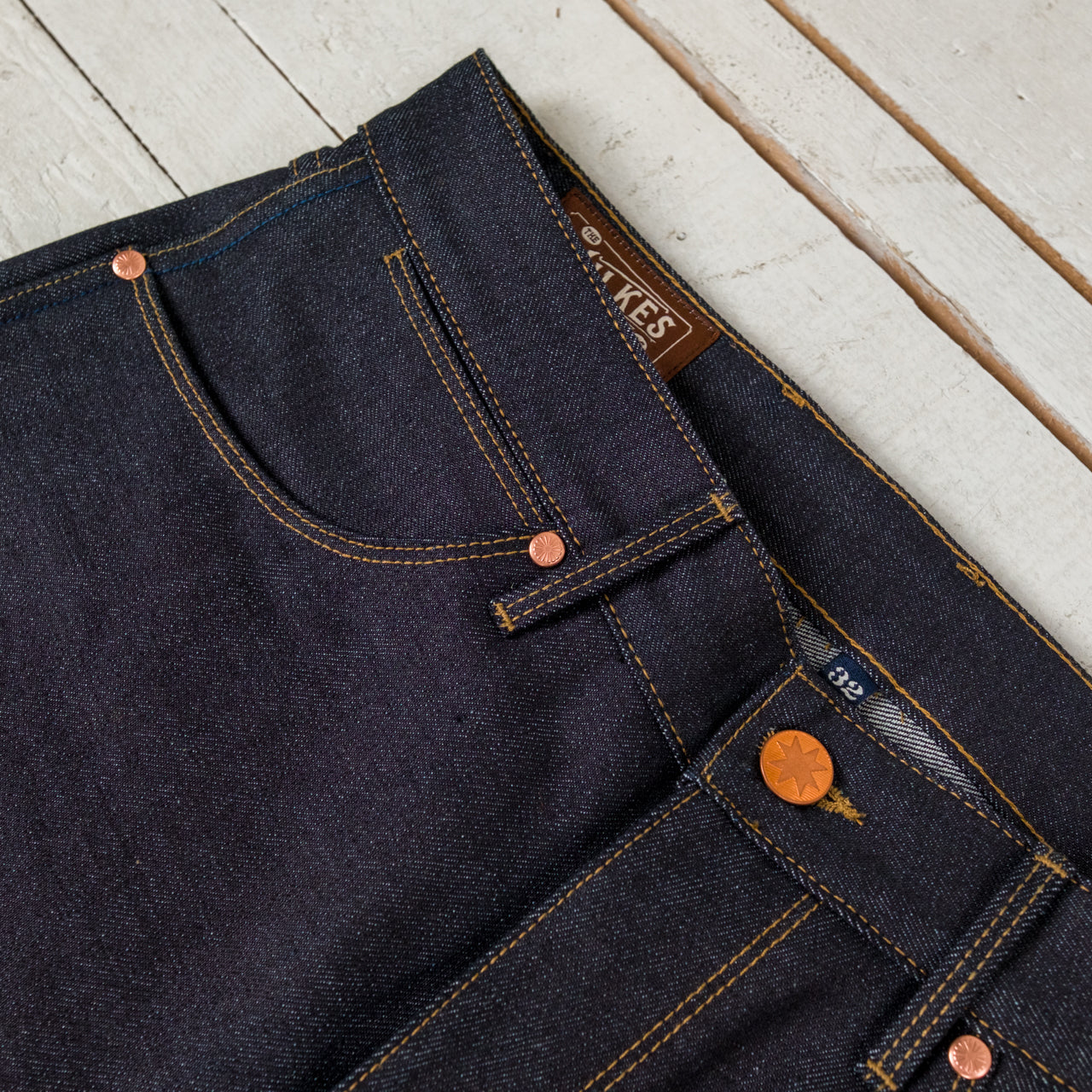 Wilkes Western 14 oz. Indigo denim