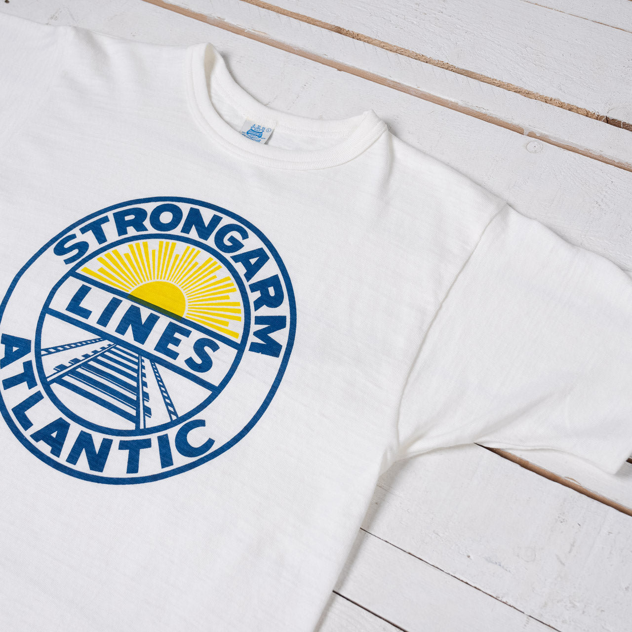 Strongarm Atlantic T-Shirt Off-White