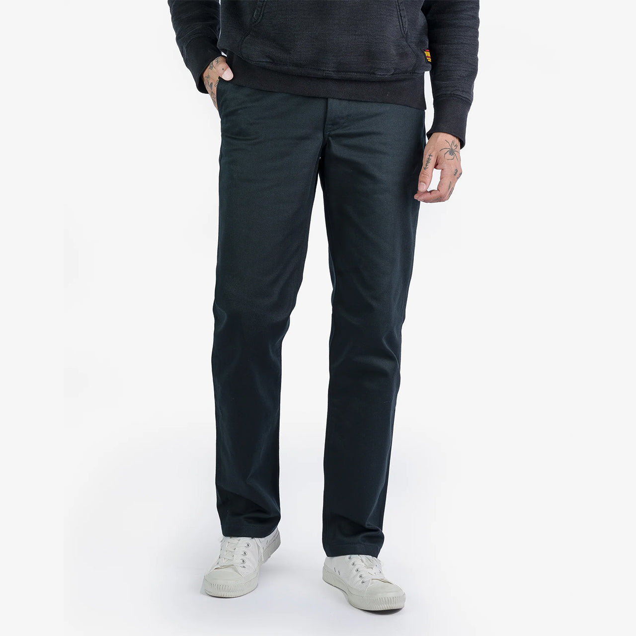 Iron Heart IH-730 12oz Heavy Cotton Regular Fit Chinos Navy