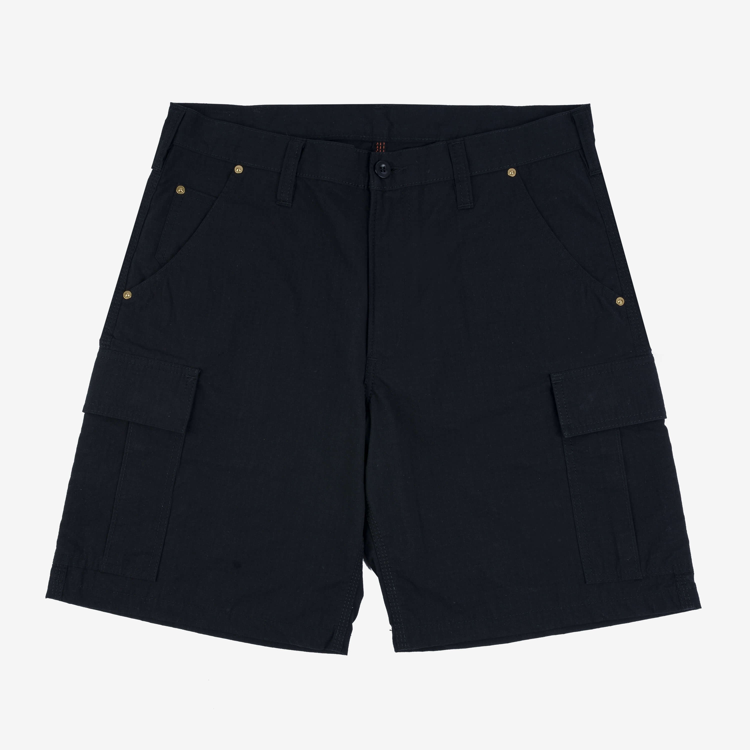 IH-736 Ripstop Cargo Shorts Schwarz