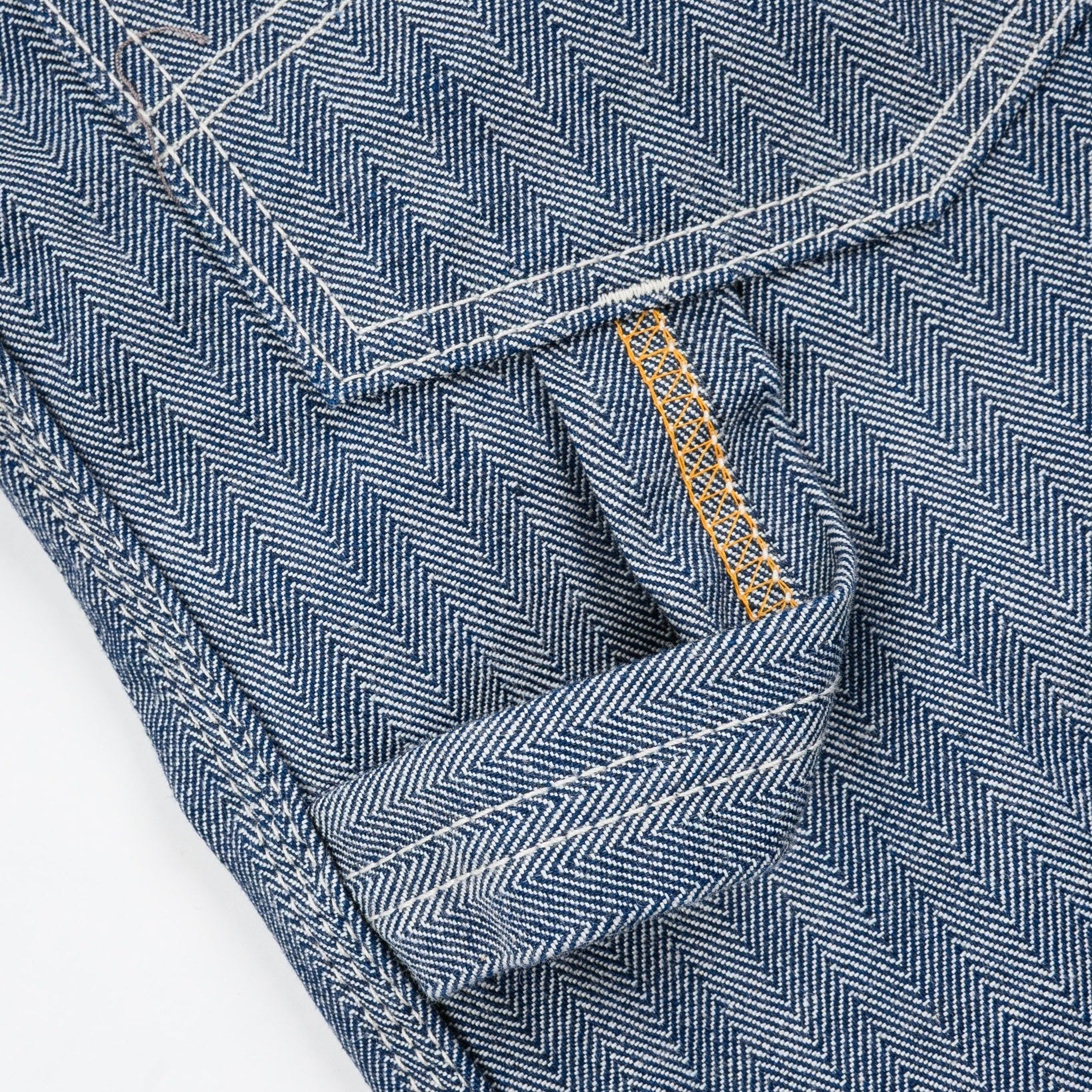 IH-830-IND 10,5 oz. Herringbone Painter’s Pants Indigo