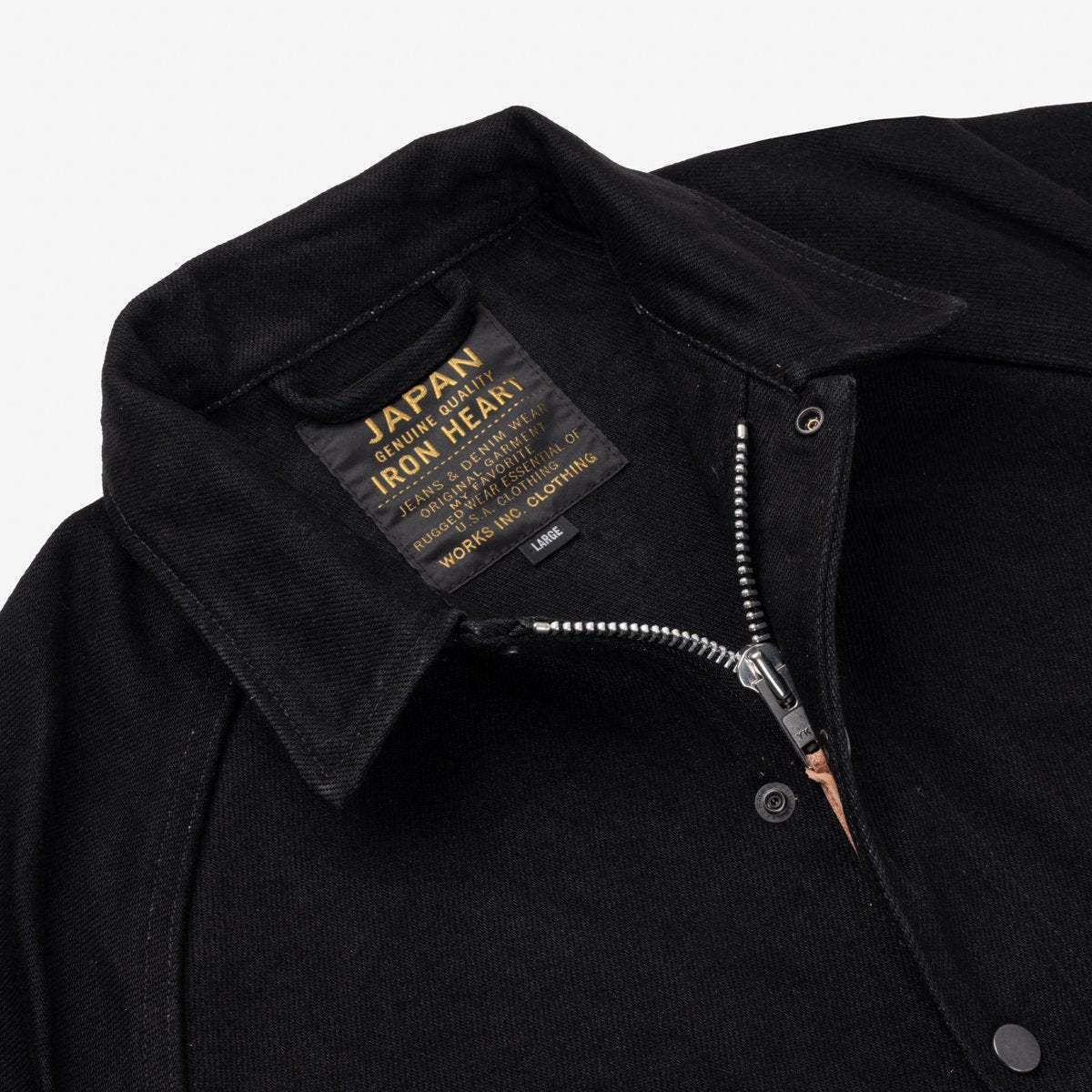 IHJ-142-BLK 21 oz. Serge Windbreaker Schwarz