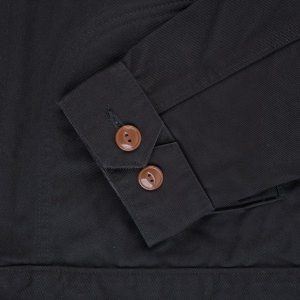 IHJ-144-BLK 12oz Kurashikizome® Twill Work Jacket Black