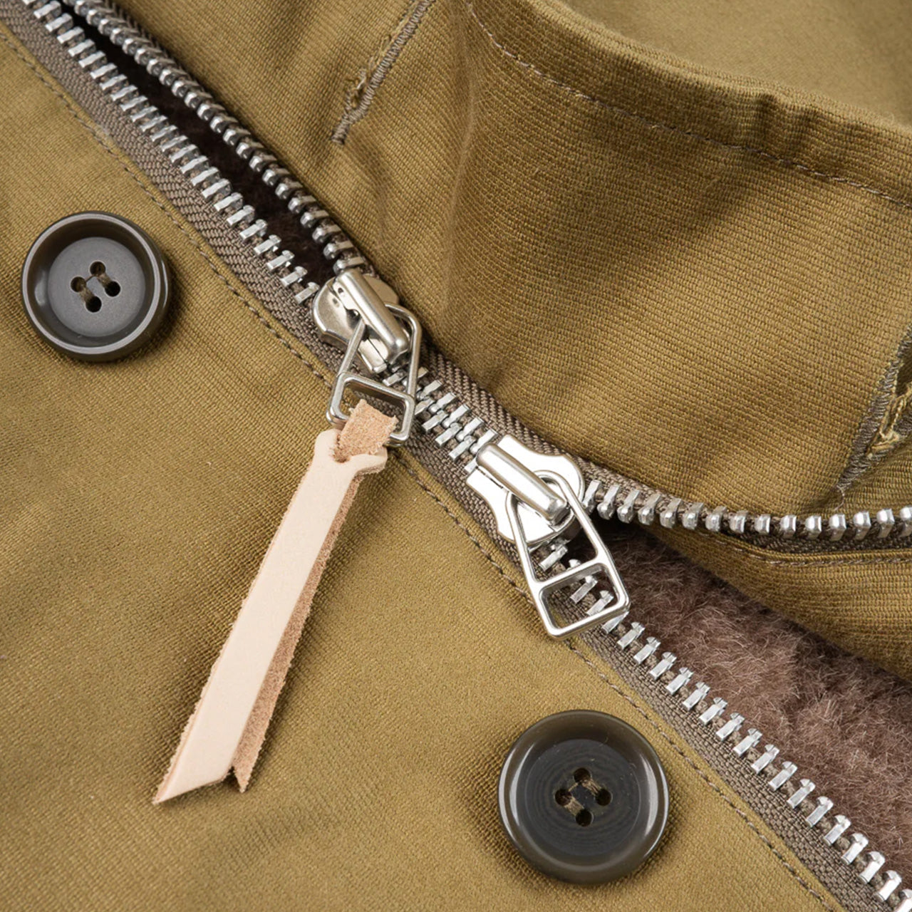 IHM-35-KHA Whipcord N1 Deck Jacket Khaki