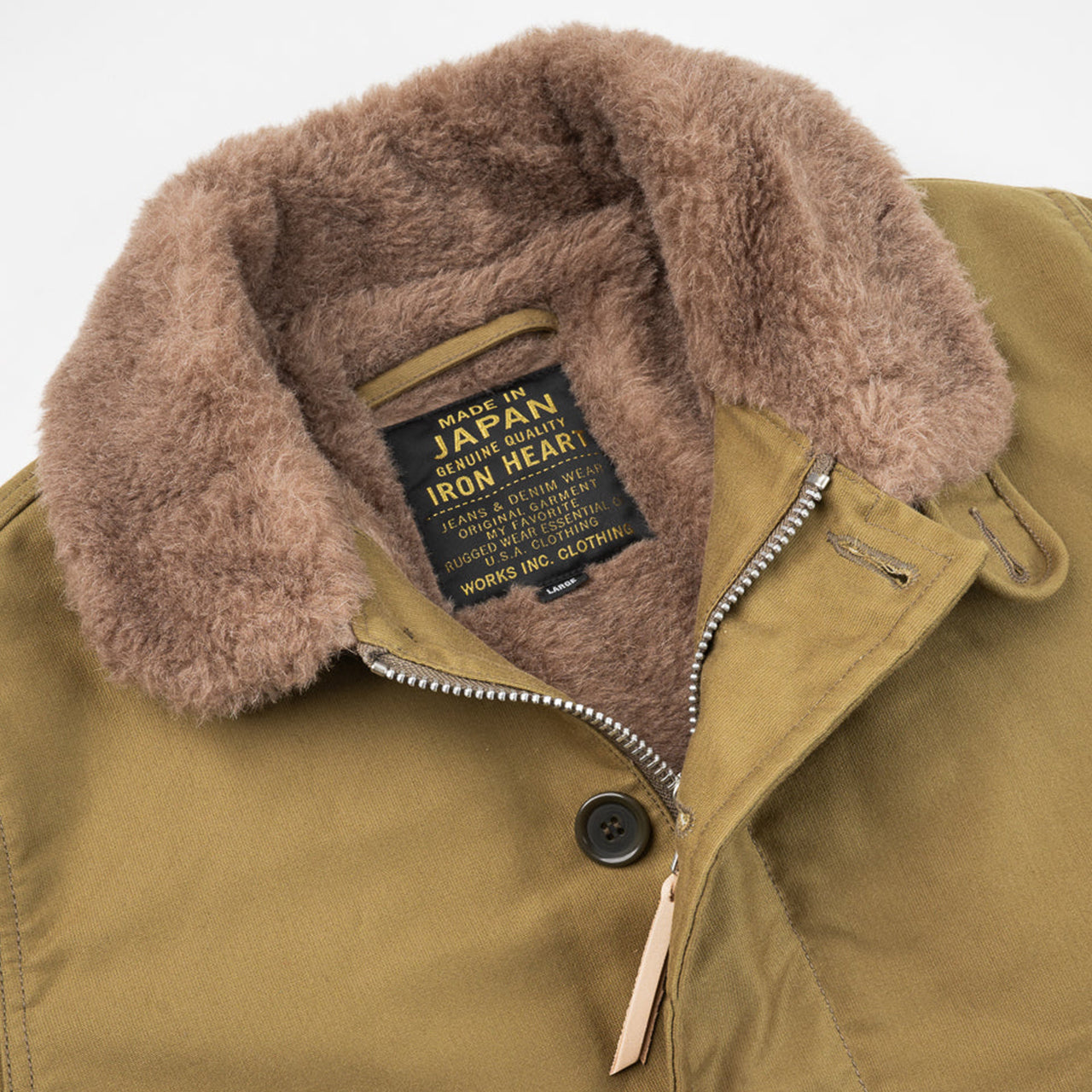 IHM-35-KHA Whipcord N1 Deck Jacket Khaki