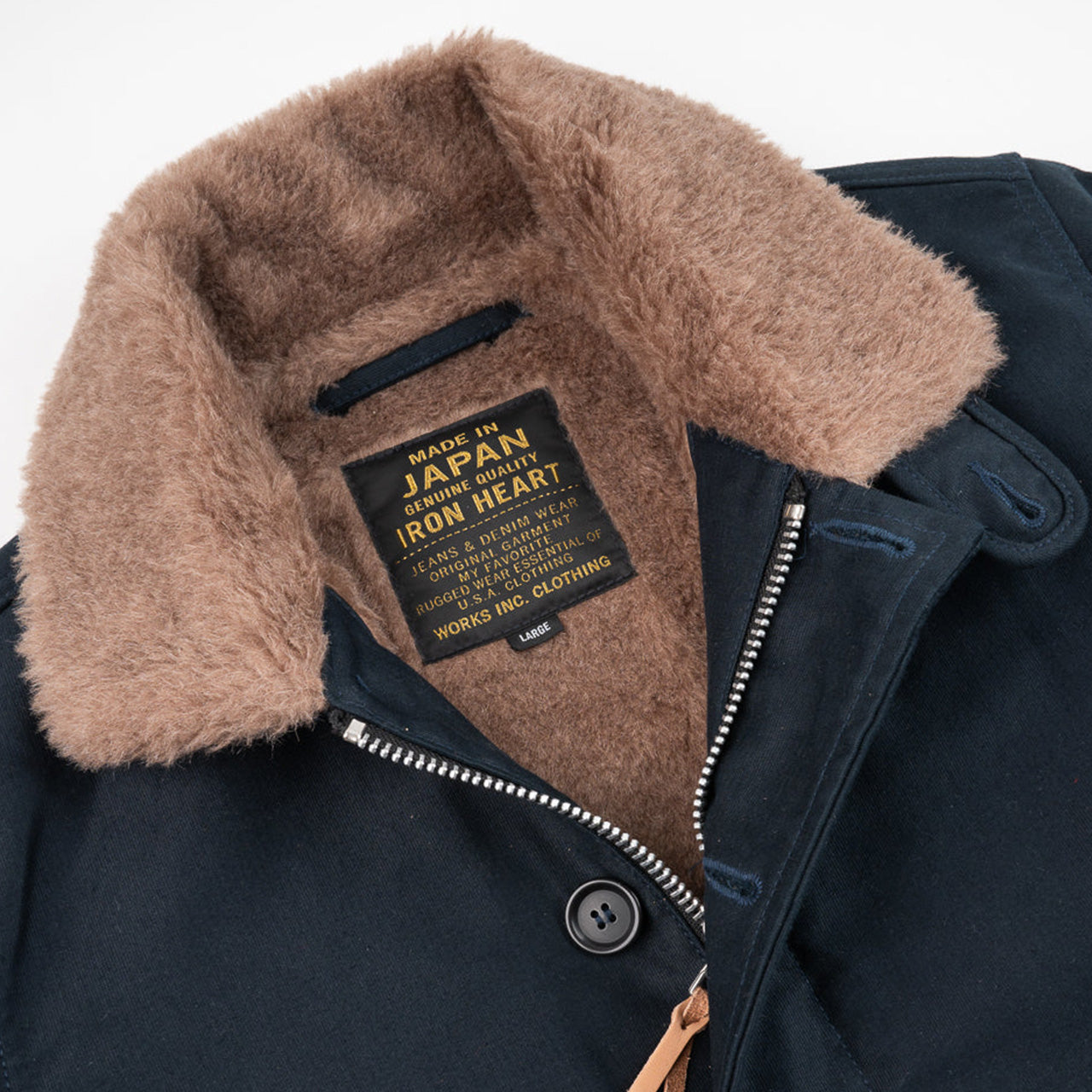 IHM-35-NAV Whipcord N1 Deck Jacket Navy