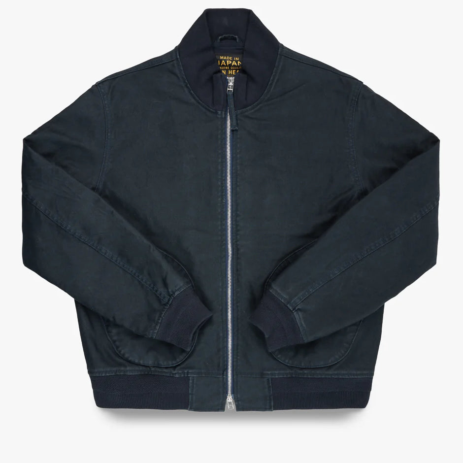 IHM-47-ODG 12oz Whipcord Tanker Jacket Navy